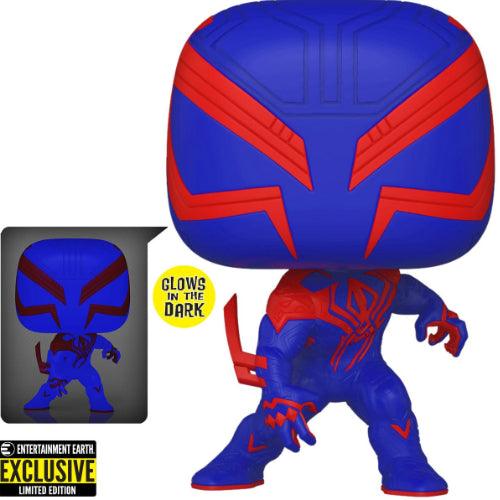 Funko Pop! Spider-Man: Across the Spider-Verse Spider-Man 2099 Glow-in-the-Dark (EE Exclusive) - Paradise Hobbies LLC