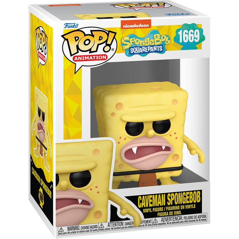 Funko Pop! SpongeBob SquarePants 25th Anniversary Caveman Vinyl Figure - Paradise Hobbies LLC