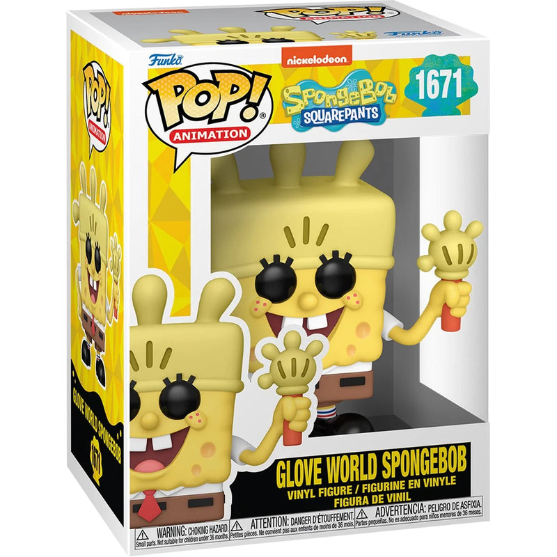 Funko Pop! SpongeBob SquarePants 25th Anniversary Glove World SpongeBob Vinyl Figure - Paradise Hobbies LLC