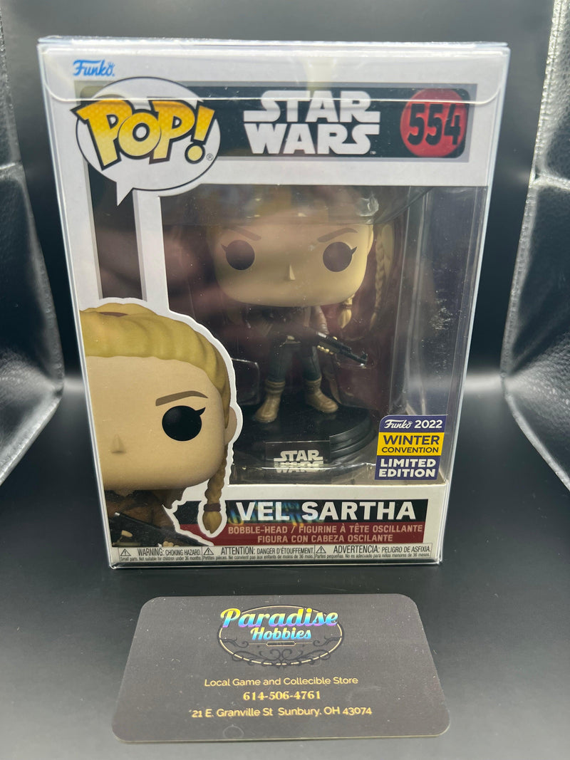 Funko Pop! Star Wars "Vel Sartha" (2022 Winter Con Exclusive) - Paradise Hobbies LLC