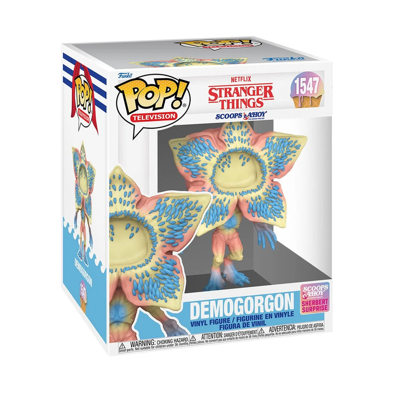 Funko Pop! Stranger Things Demogorgon (Scoops Ahoy) Super 6-Inch - Paradise Hobbies LLC