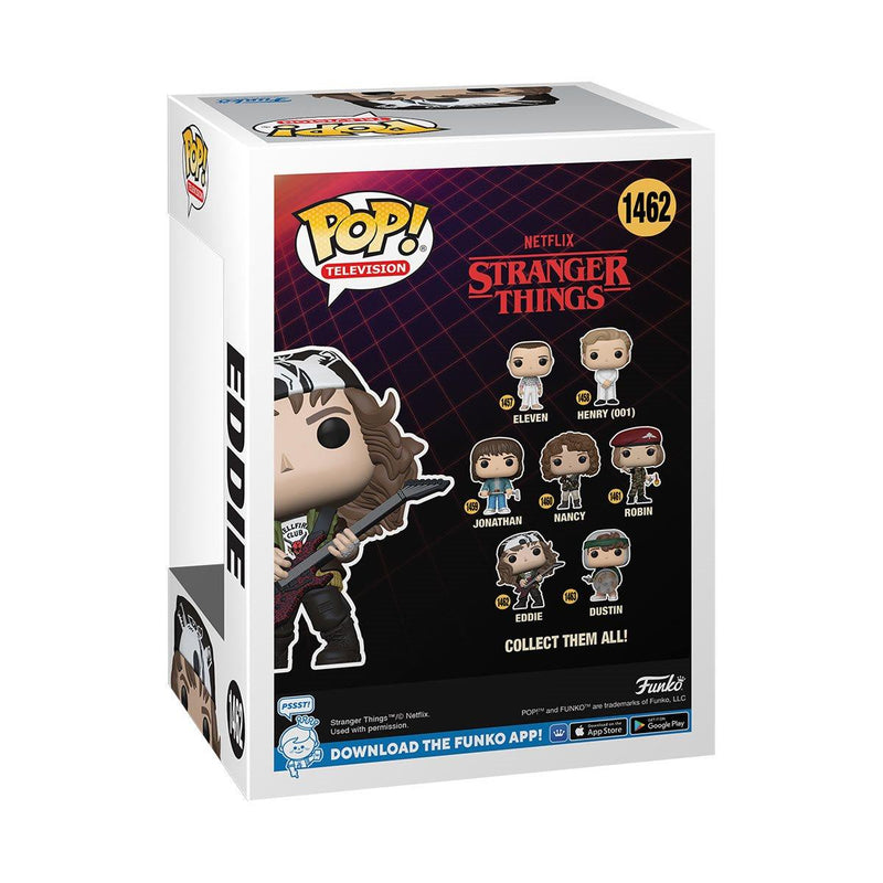 Funko Pop! Stranger Things Season 4 Eddie with Guitar - Paradise Hobbies LLC