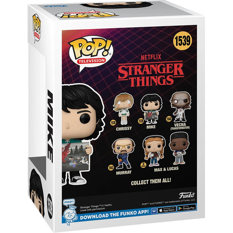 Funko Pop! Stranger Things Season 4 Mike with Will's Painting Vinyl Painting - Paradise Hobbies LLC