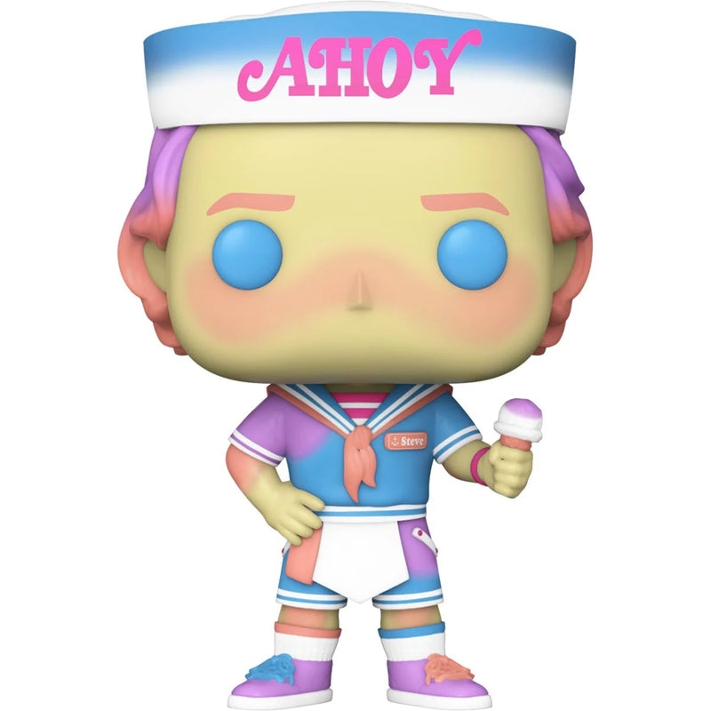 Funko Pop! Stranger Things Steve with Ice Cream (Scoops Ahoy) Vinyl Figure - Paradise Hobbies LLC