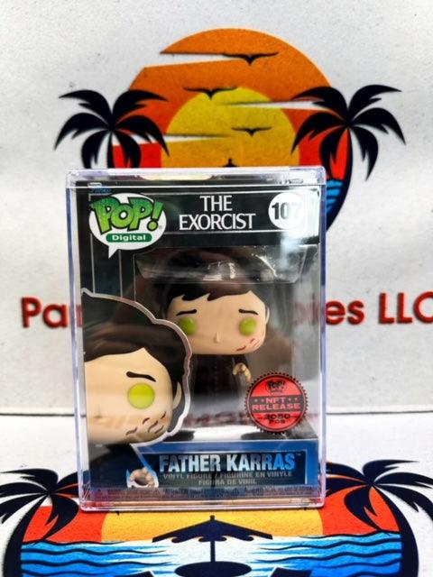 Funko Pop! The Exorcist Father Karras (NFT Release) (Exclusive) With Hard Case Protector - Paradise Hobbies LLC