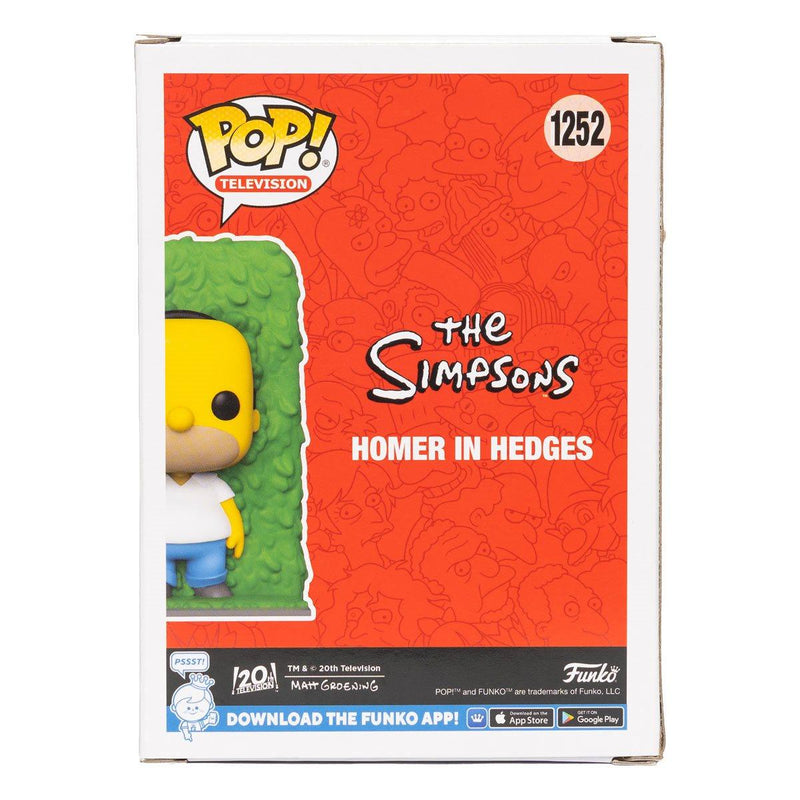 Funko Pop! The Simpsons Homer in Hedges EE Exclusive - Paradise Hobbies LLC