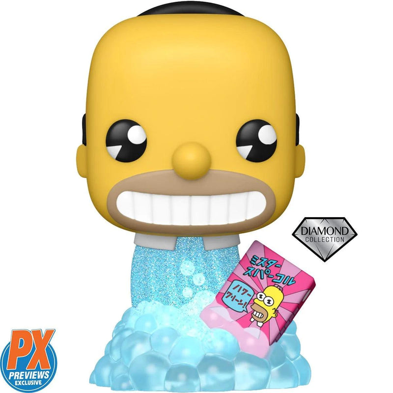 Funko Pop! The Simpsons Mr. Sparkle Diamond Glitter (Previews Exclusive) - Paradise Hobbies LLC
