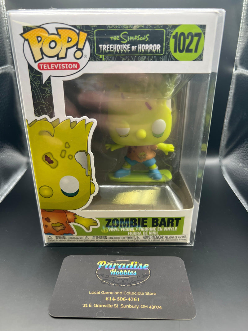 Funko Pop! The Simpsons "Zombie Bart" Vinyl Figure - Paradise Hobbies LLC