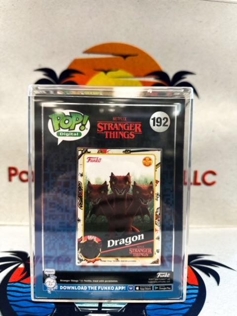 Funko Pop! Vinyl: Stranger Things Dragon (Grail) (NFT Release) (Exclusive) With Hard Case Protector - Paradise Hobbies LLC