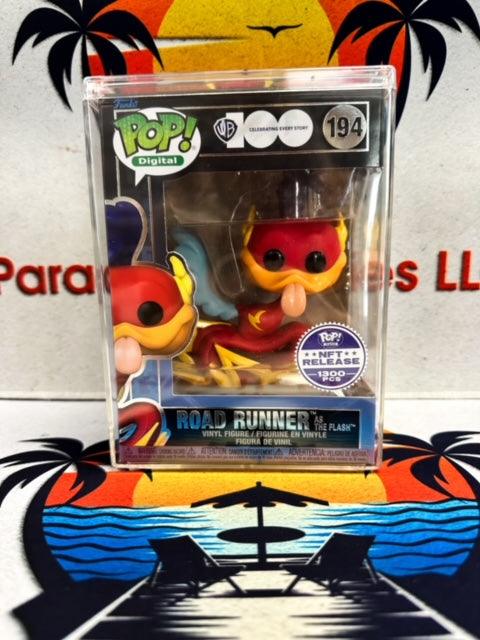 Funko Pop! Vinyl: WB 100 Road Runner as the Flash (NFT Release) (Exclusive) With Hard Case Protector - Paradise Hobbies LLC