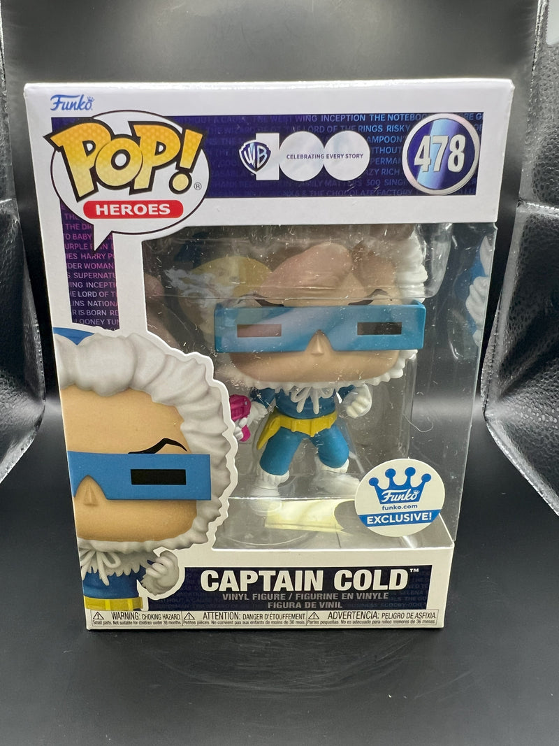 Funko Pop! WB 100 Captain Cold (Funko Exclusive) - Paradise Hobbies LLC