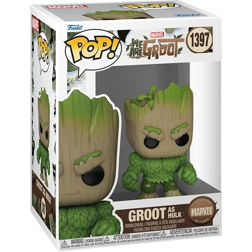 Funko Pop! We Are Groot as Hulk Vinyl Figure - Paradise Hobbies LLC