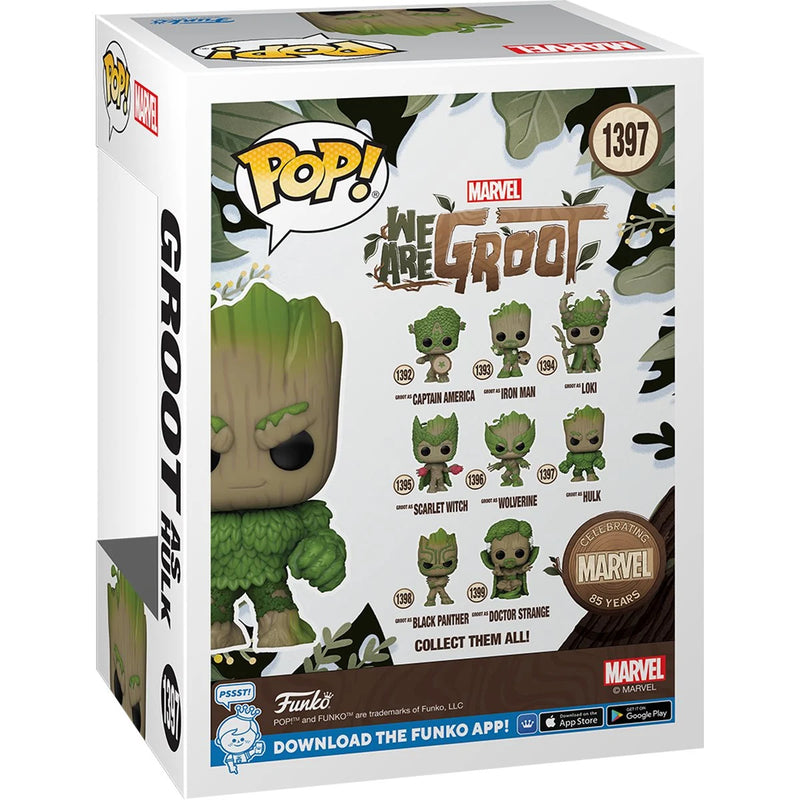 Funko Pop! We Are Groot as Hulk Vinyl Figure - Paradise Hobbies LLC