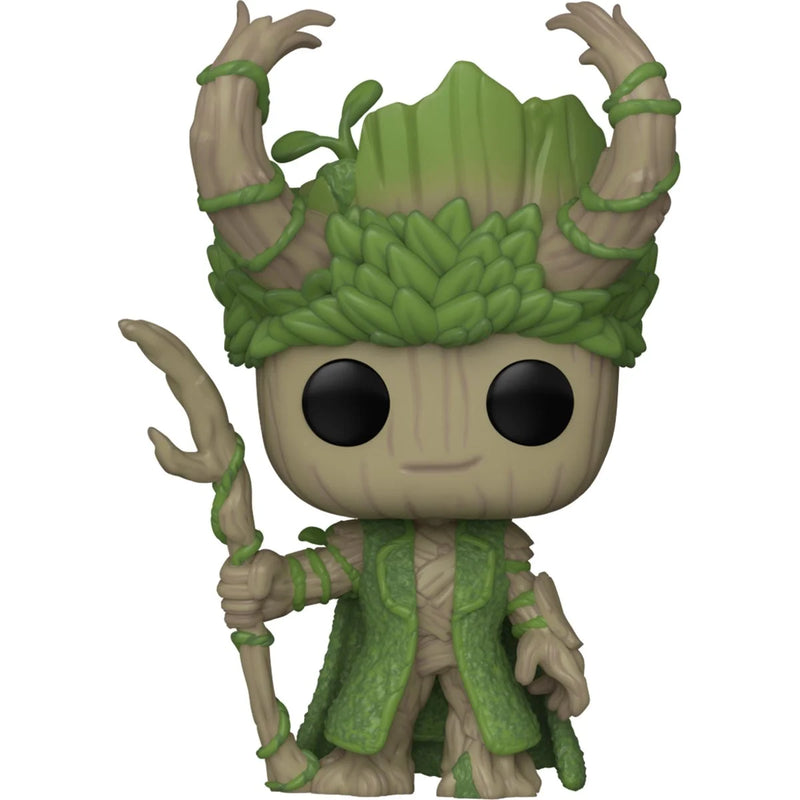 Funko Pop! We Are Groot as Loki Vinyl Figure - Paradise Hobbies LLC