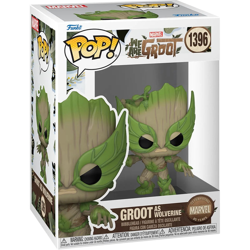 Funko Pop! We Are Groot as Wolverine Vinyl Figure - Paradise Hobbies LLC