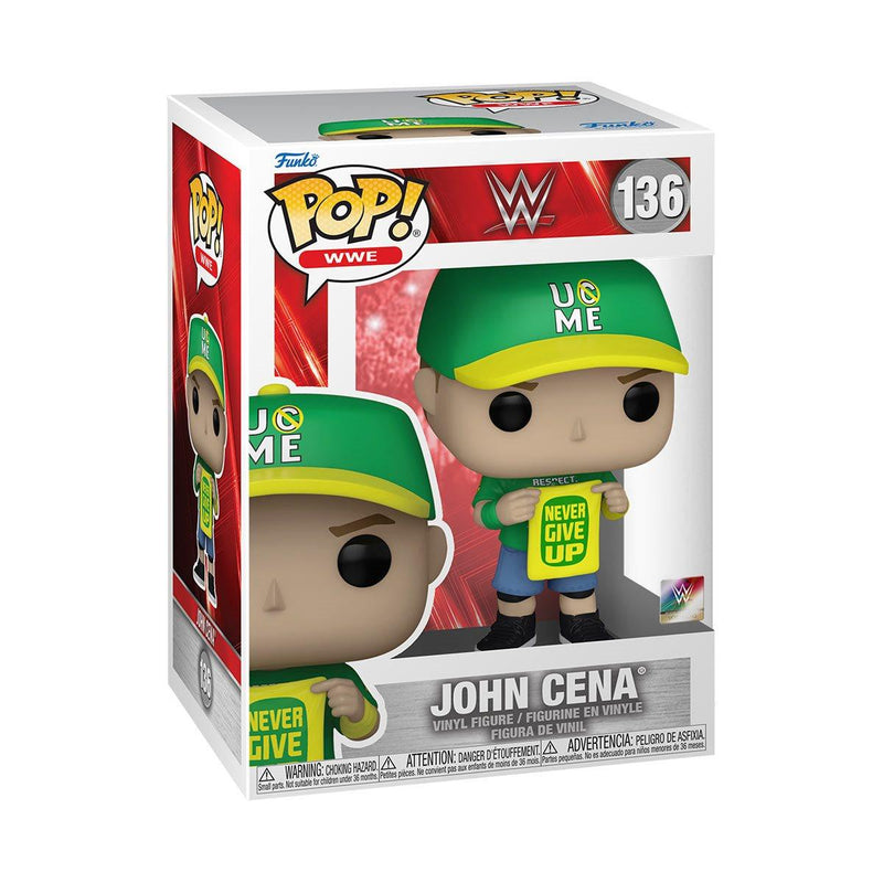 Funko Pop! WWE John Cena (Never Give Up) - Paradise Hobbies LLC