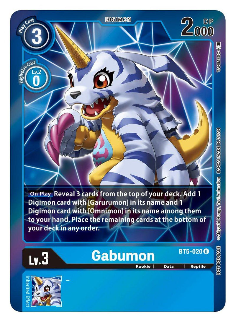 Gabumon [BT5-020] (Event Pack 2) [Battle of Omni] - Paradise Hobbies LLC