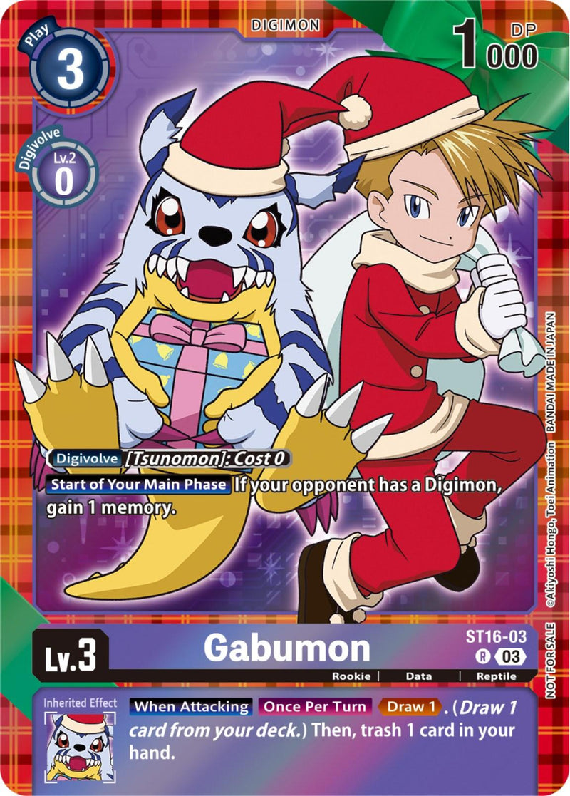 Gabumon [ST16-03] (Winter Holiday 2023) [Starter Deck: Wolf of Friendship] - Paradise Hobbies LLC