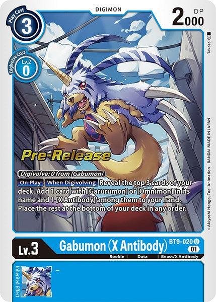 Gabumon (X Antibody) [BT9-020] [X Record Pre-Release Promos] - Paradise Hobbies LLC