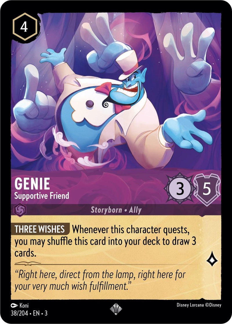 Genie - Supportive Friend (38/204) [Into the Inklands] - Paradise Hobbies LLC