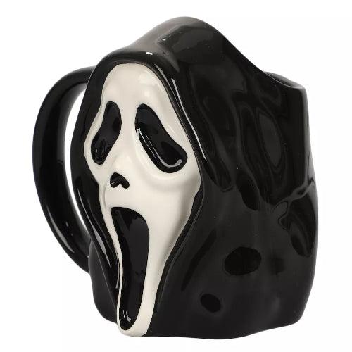 Ghost Face 16 Oz Sculpted Ceramic Mug - Paradise Hobbies LLC