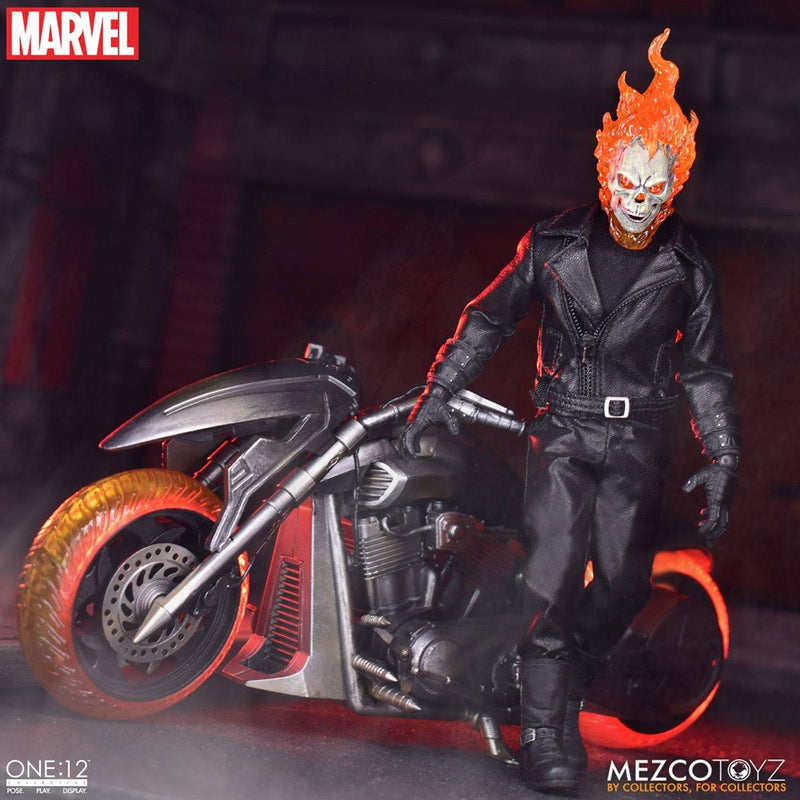 Ghost Rider and Hell Cycle One:12 Action Figure Set - Paradise Hobbies LLC