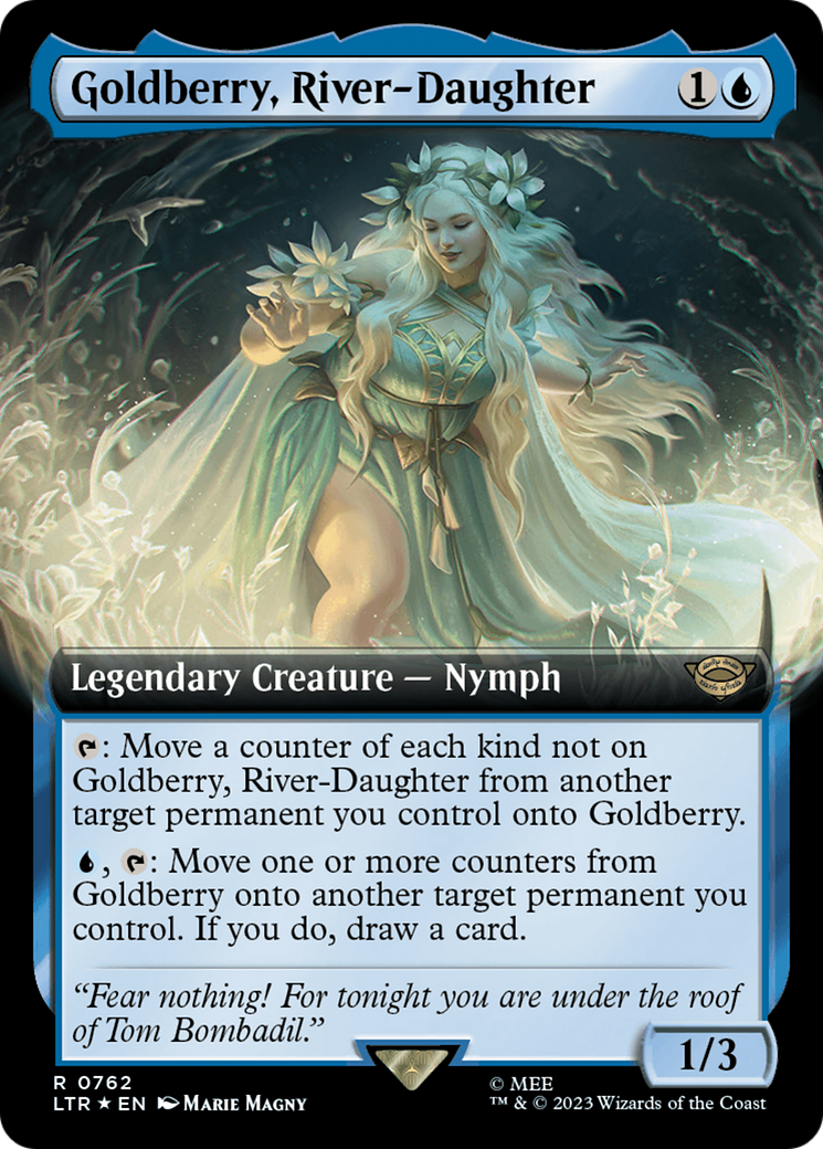 Goldberry, River-Daughter (Extended Art) (Surge Foil) [The Lord of the Rings: Tales of Middle-Earth] - Paradise Hobbies LLC