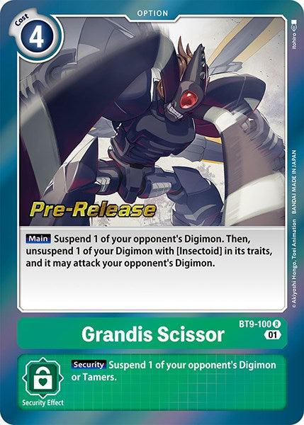 Grandis Scissor [BT9-100] [X Record Pre-Release Promos] - Paradise Hobbies LLC