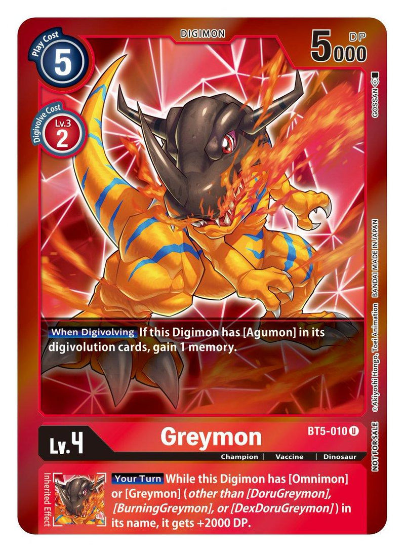 Greymon [BT5-010] (Event Pack 2) [Battle of Omni] - Paradise Hobbies LLC