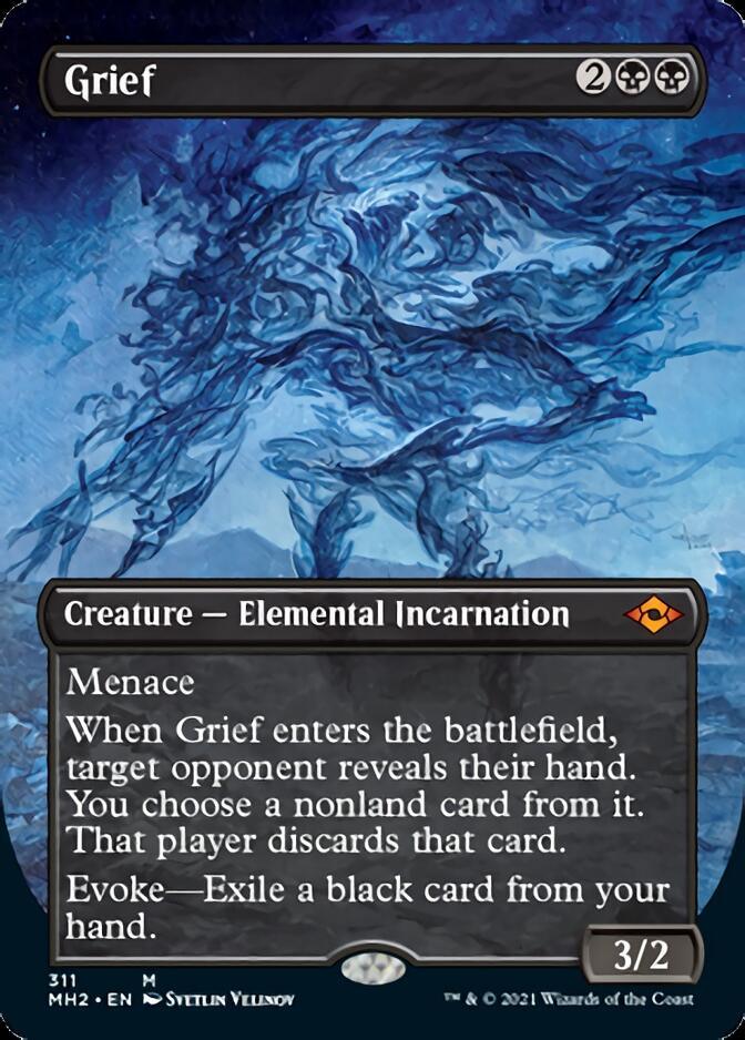 Grief (Borderless Alternate Art) [Modern Horizons 2] - Paradise Hobbies LLC