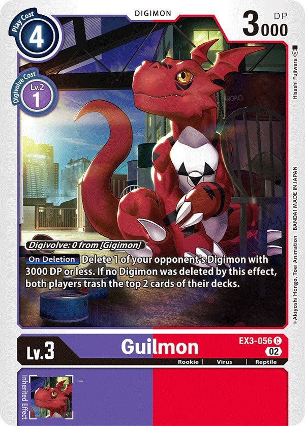 Guilmon [EX3-056] [Draconic Roar] - Paradise Hobbies LLC