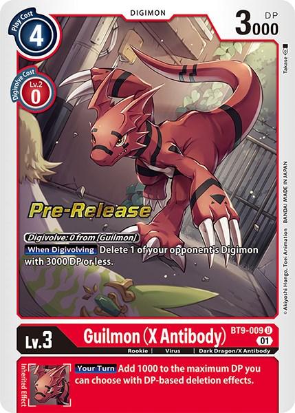 Guilmon (X Antibody) [BT9-009] [X Record Pre-Release Promos] - Paradise Hobbies LLC