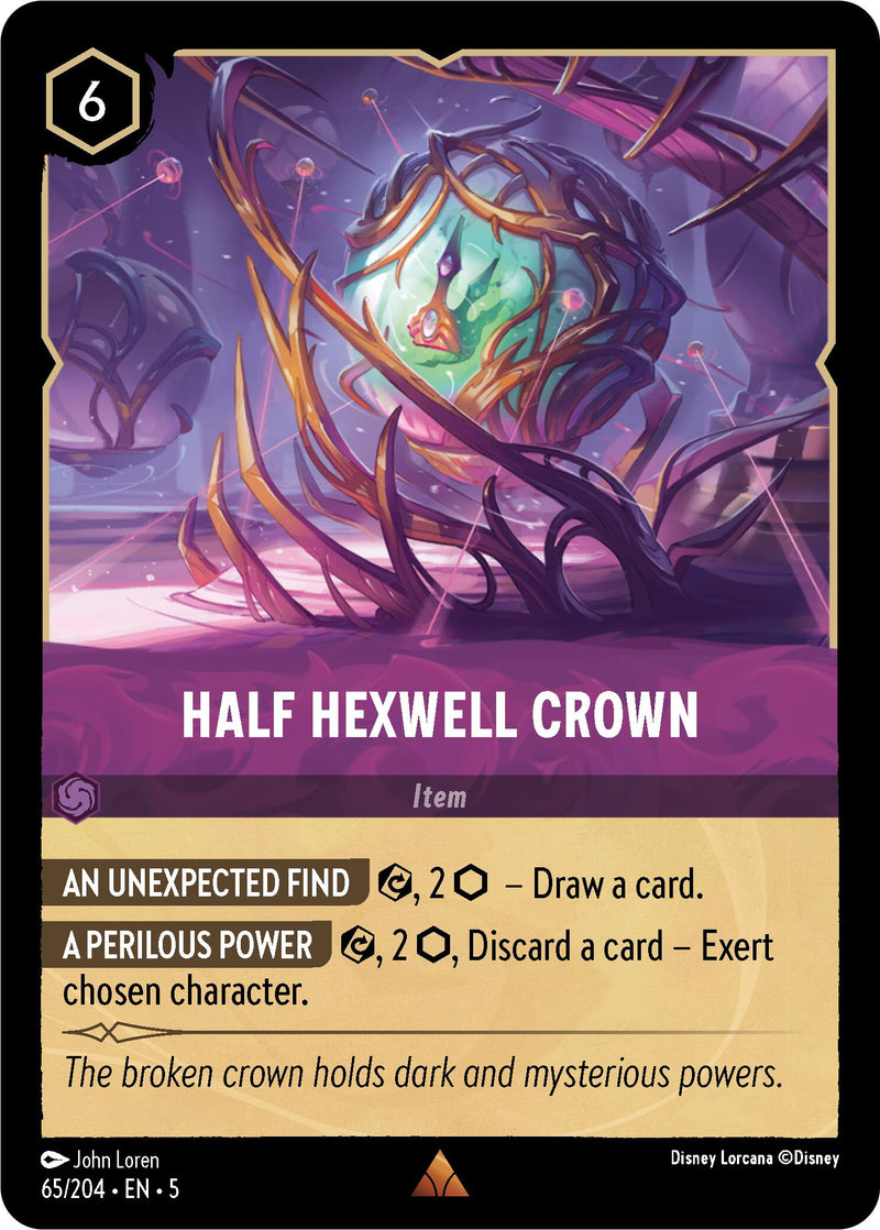 Half Hexwell Crown (65/204) [Shimmering Skies] - Paradise Hobbies LLC