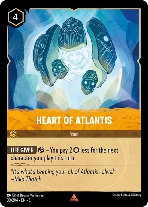 Heart of Atlantis (30/204) [Into the Inklands] - Paradise Hobbies LLC