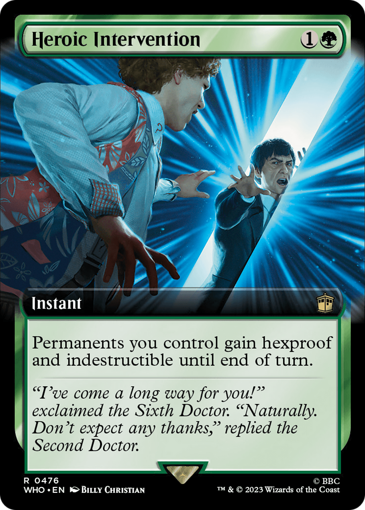 Heroic Intervention (Extended Art) [Doctor Who] - Paradise Hobbies LLC