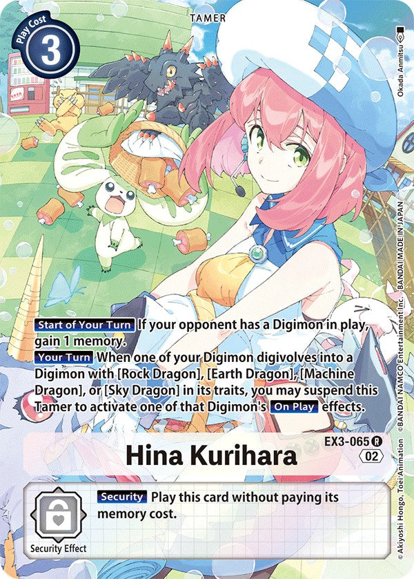 Hina Kurihara [EX3-065] (Alternate Art) [Draconic Roar] - Paradise Hobbies LLC