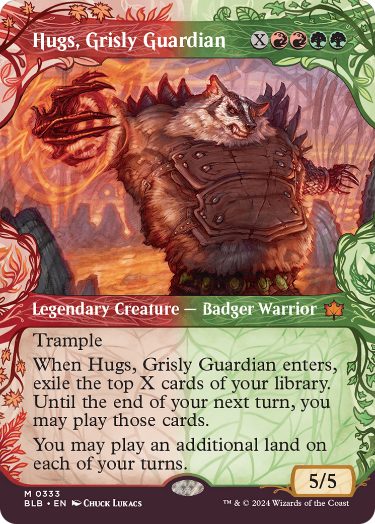 Hugs, Grisly Guardian (Showcase) [Bloomburrow] - Paradise Hobbies LLC