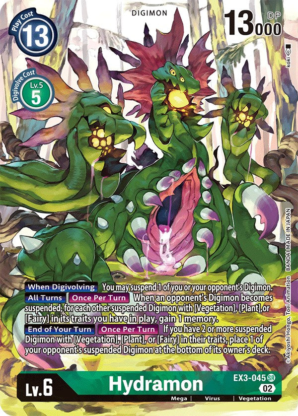 Hydramon [EX3-045] (Alternate Art) [Draconic Roar] - Paradise Hobbies LLC