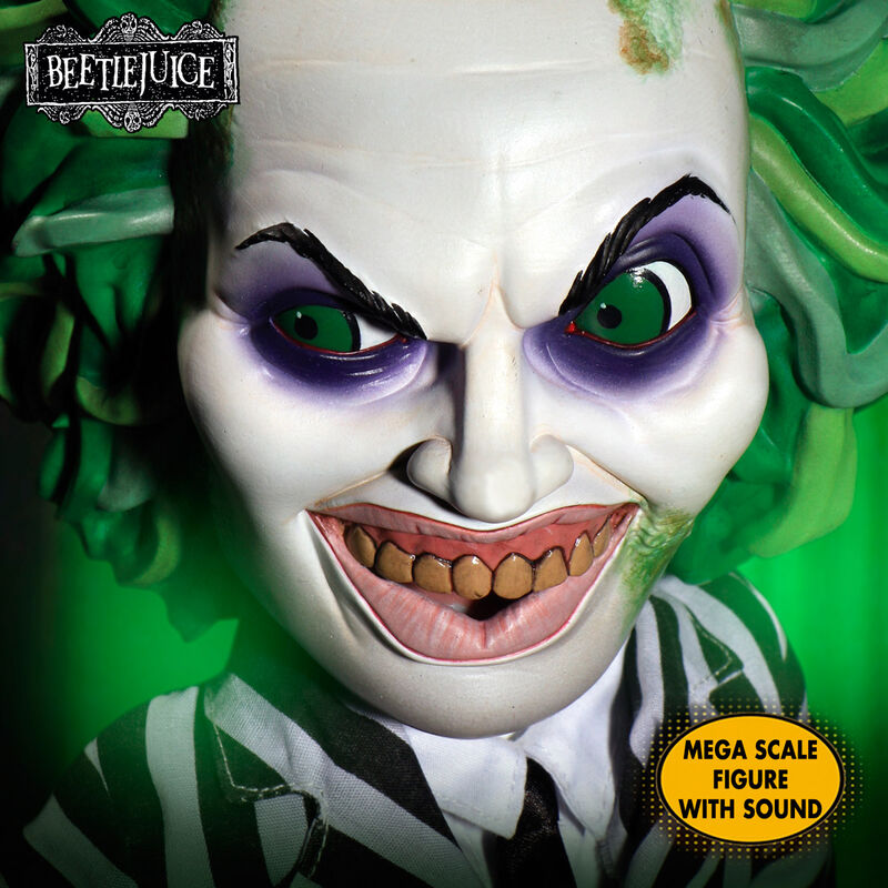 Beetlejuice Mega Scale TALKING Action Figure MDS Designer Series