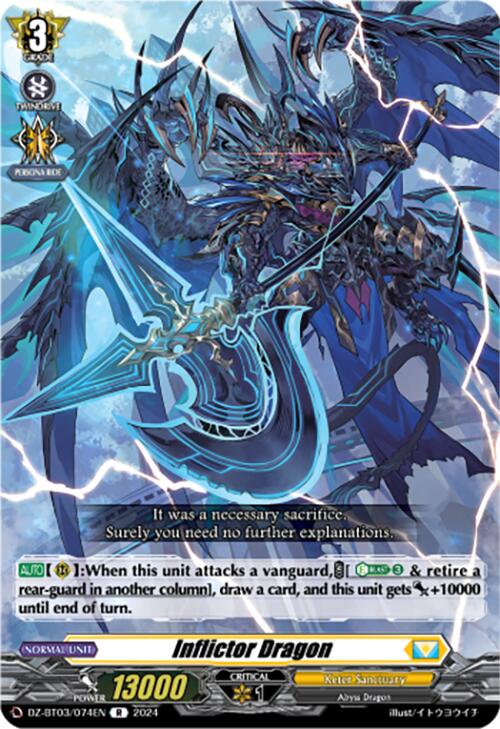 Inflictor Dragon (DZ-BT03/074EN) [Dimensional Transcendence] - Paradise Hobbies LLC