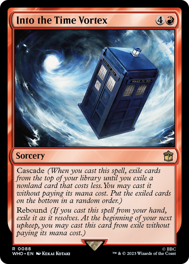 Into the Time Vortex [Doctor Who] - Paradise Hobbies LLC