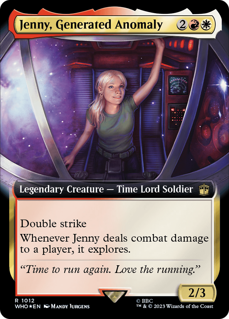 Jenny, Generated Anomaly (Extended Art) (Surge Foil) [Doctor Who] - Paradise Hobbies LLC