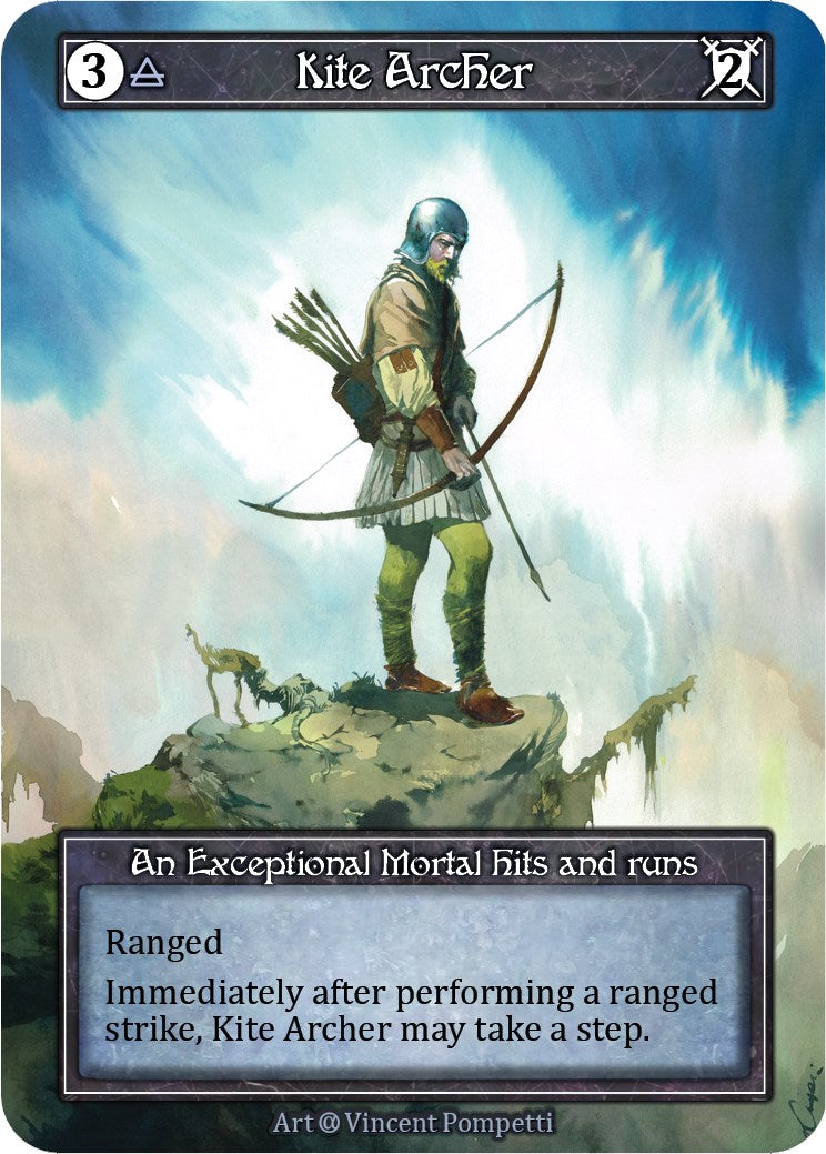 Kite Archer (Foil) [Alpha] - Paradise Hobbies LLC