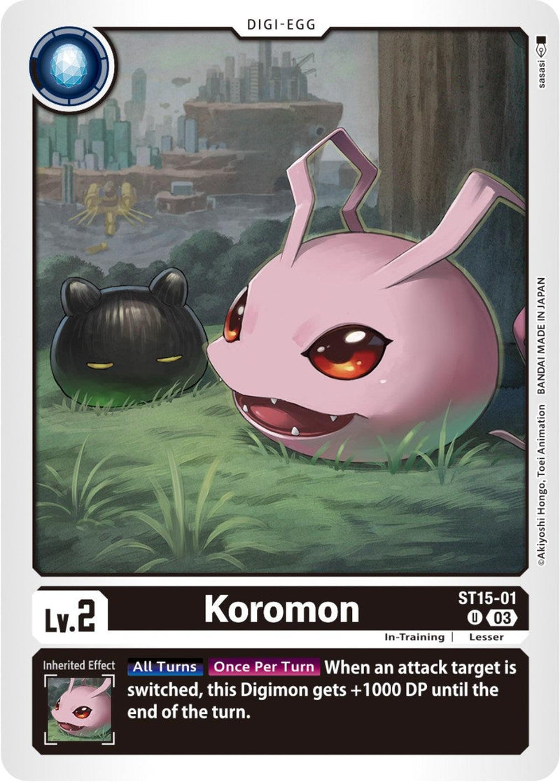 Koromon [ST15-01] [Starter Deck: Dragon of Courage] - Paradise Hobbies LLC