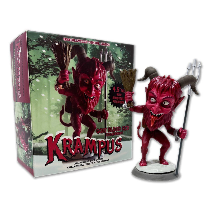 Krampus Goat Blood Red Tiny Terror Vinyl Figure - Paradise Hobbies LLC