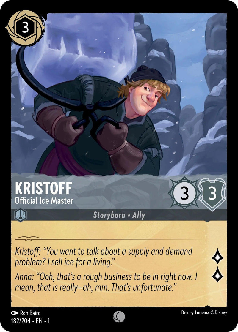 Kristoff - Official Ice Master (182/204) [The First Chapter] - Paradise Hobbies LLC