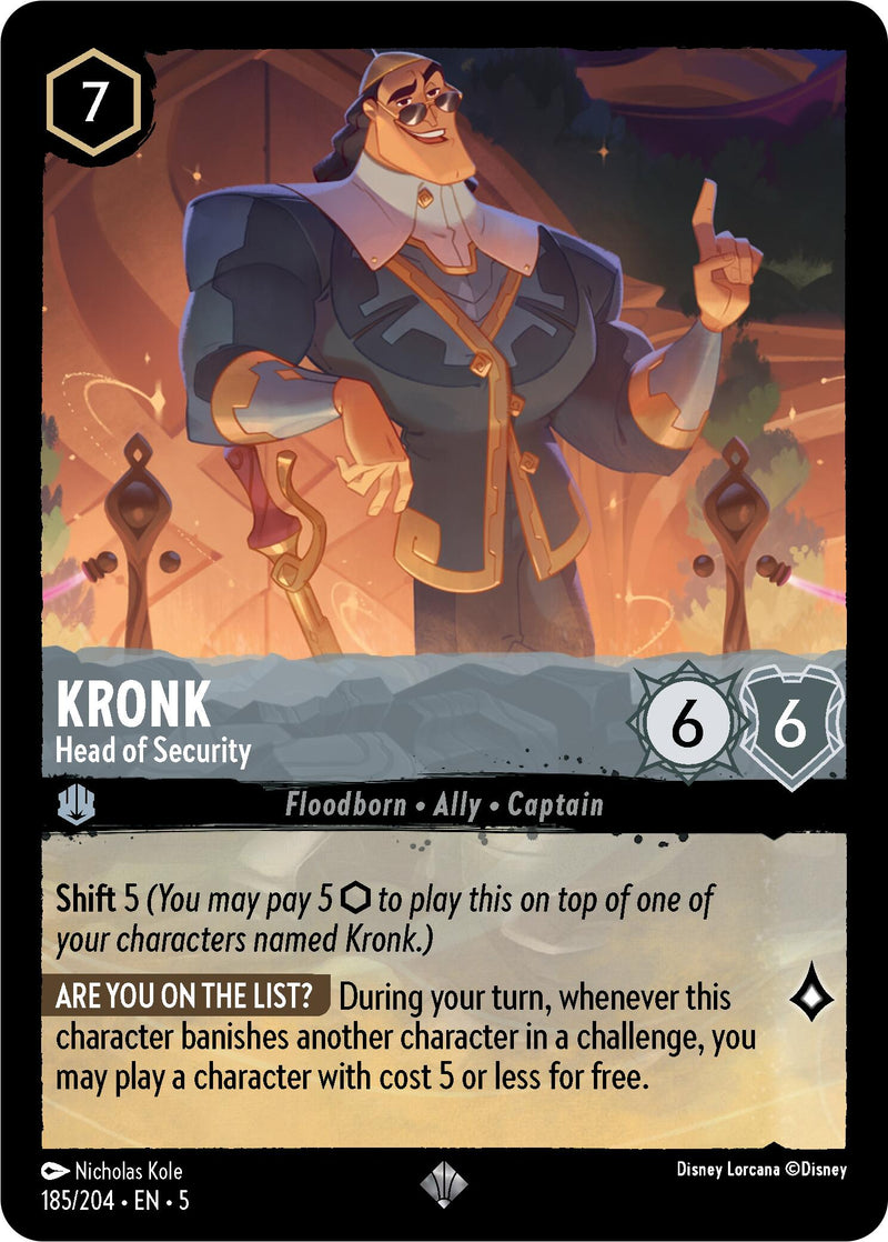 Kronk - Head of Security (185/204) [Shimmering Skies] - Paradise Hobbies LLC