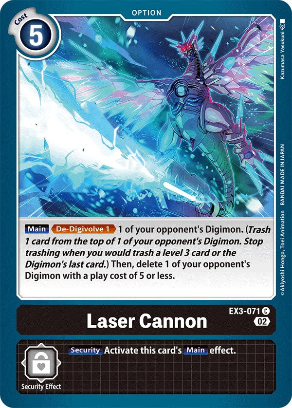 Laser Cannon [EX3-071] [Draconic Roar] - Paradise Hobbies LLC