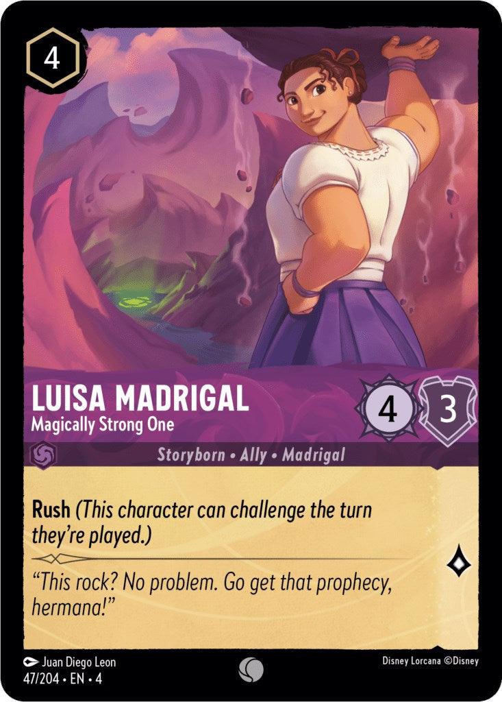 Luisa Madrigal - Magically Strong One (47/204) [Ursula's Return] - Paradise Hobbies LLC