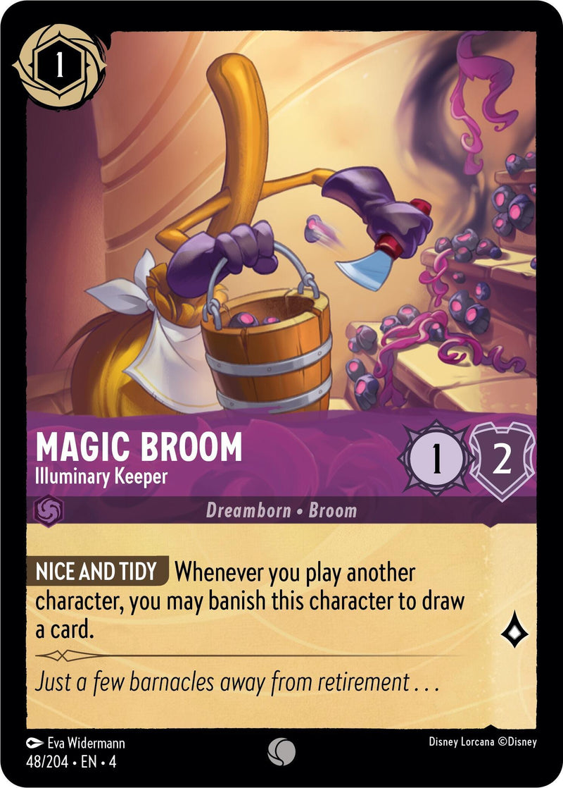 Magic Broom - Illuminary Keeper (48/204) [Ursula's Return] - Paradise Hobbies LLC